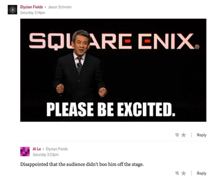 Illustration for article titled Las reacciones (y trolleos) de Internet al Final Fantasy VII en PS4